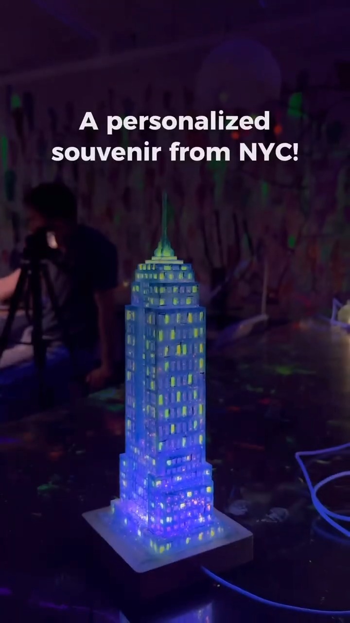 DIY Empire Building Lamp