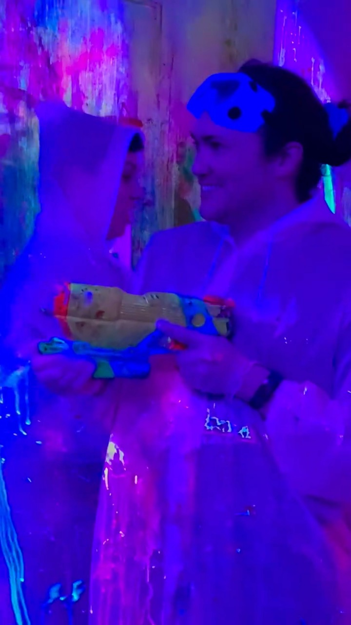 Neon Splatter Workshop