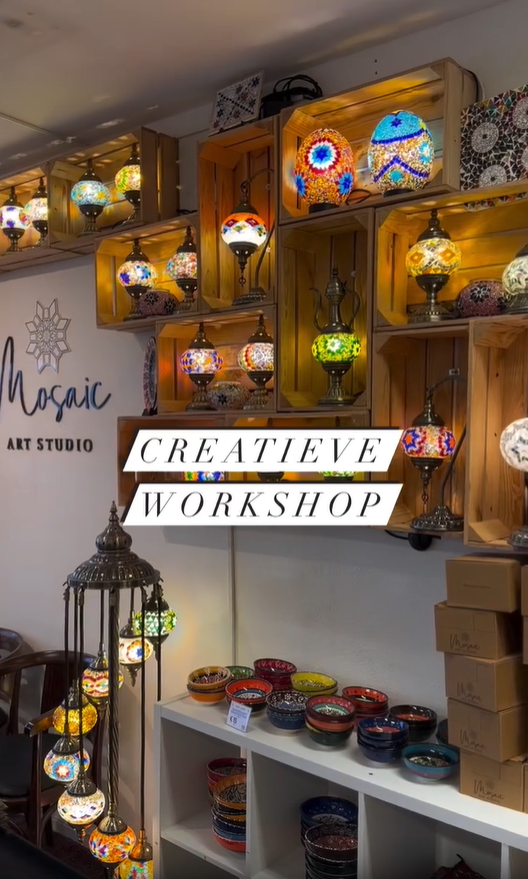 Turkish Mosaic Lamp Workshop