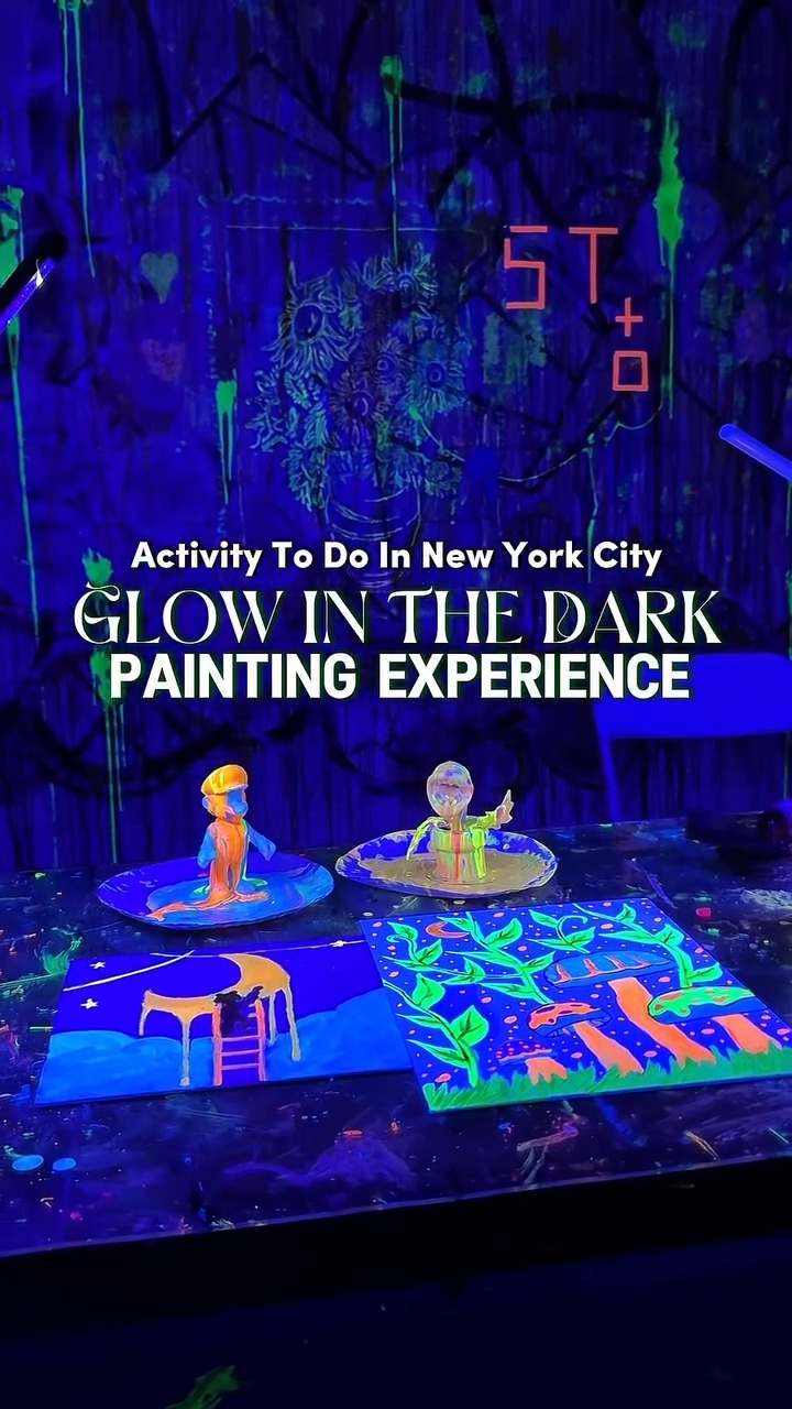 Sip,Paint & Slime-in-the-Dark